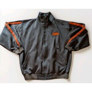 KTM Racing Powerwear Hoodie Mens Size Large Zip Up Sweatshirt Motorcross Y2K